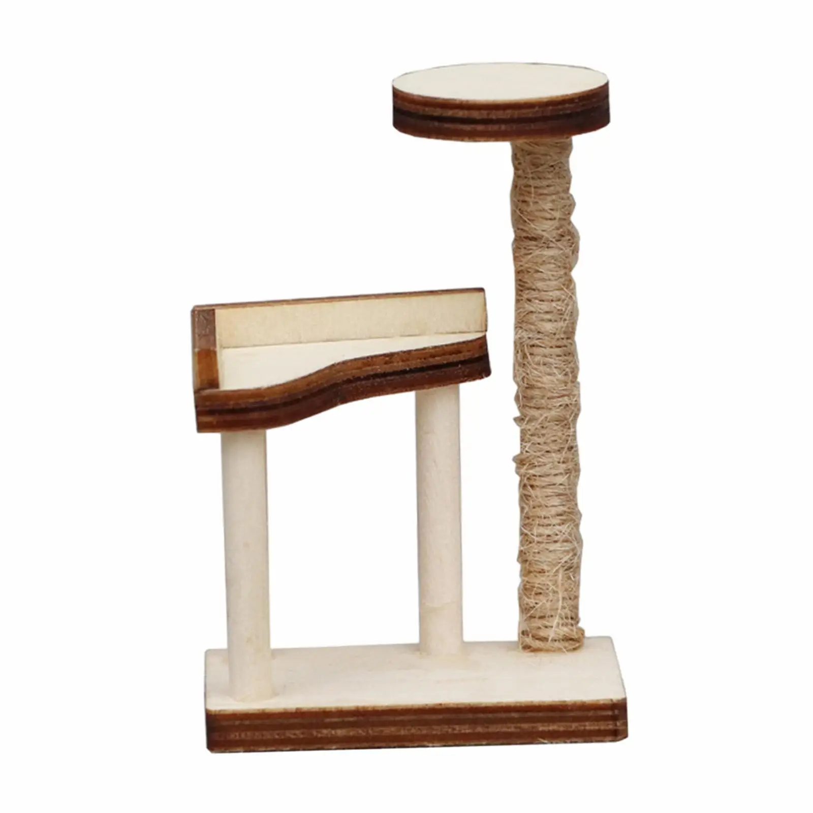 

1:12 Dollhouse Cat Climbing Frame Cat Scratch Post for DIY Projects