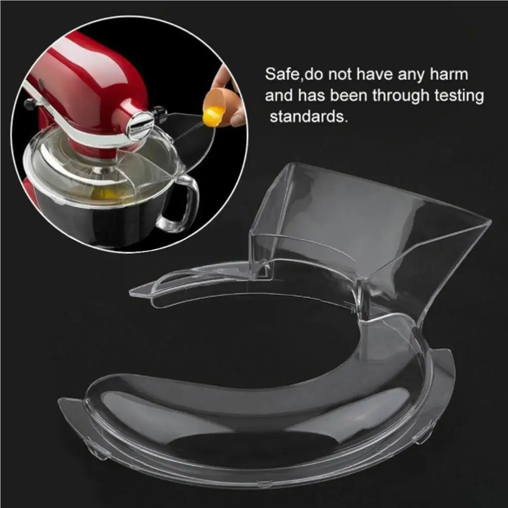 Pouring Shield Durable Stand Mixers Spare Parts Replacement Pouring Cover Anti-splattering Splash Shields Kitchen kitchen splatter screen,kitchen splash guard