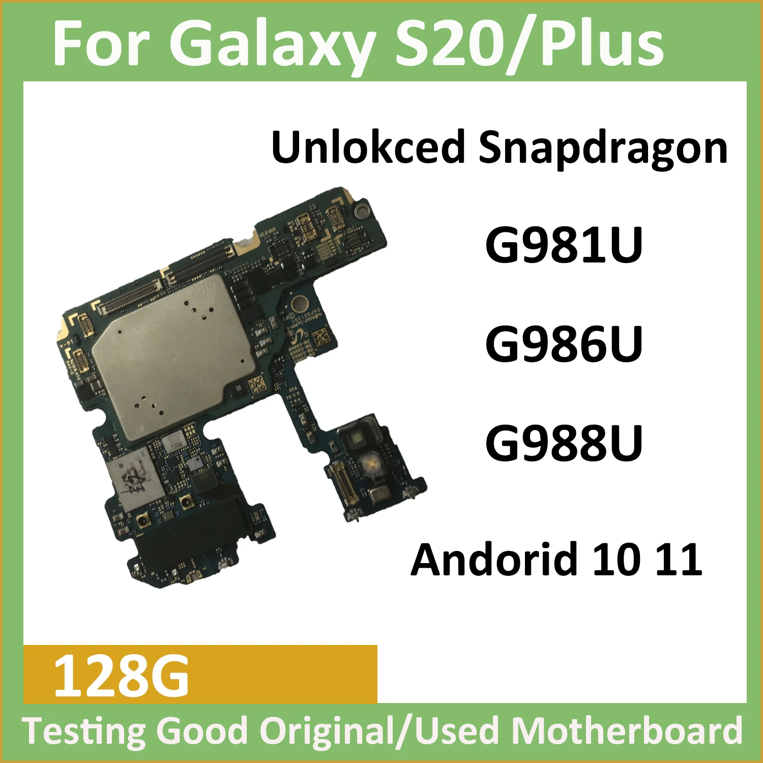 Original Motherboard For Samsung Galaxy S Plus G981u G986u G981w G986w Ultra G9u G9w Unlocked Snapdragon Good Mainboard Mobile Phone Antenna Aliexpress