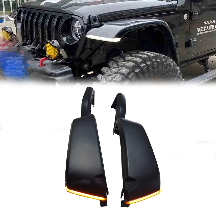 

18+ JL Car Offroad 4x4 Auto Accessories High top fender flares for wrangler