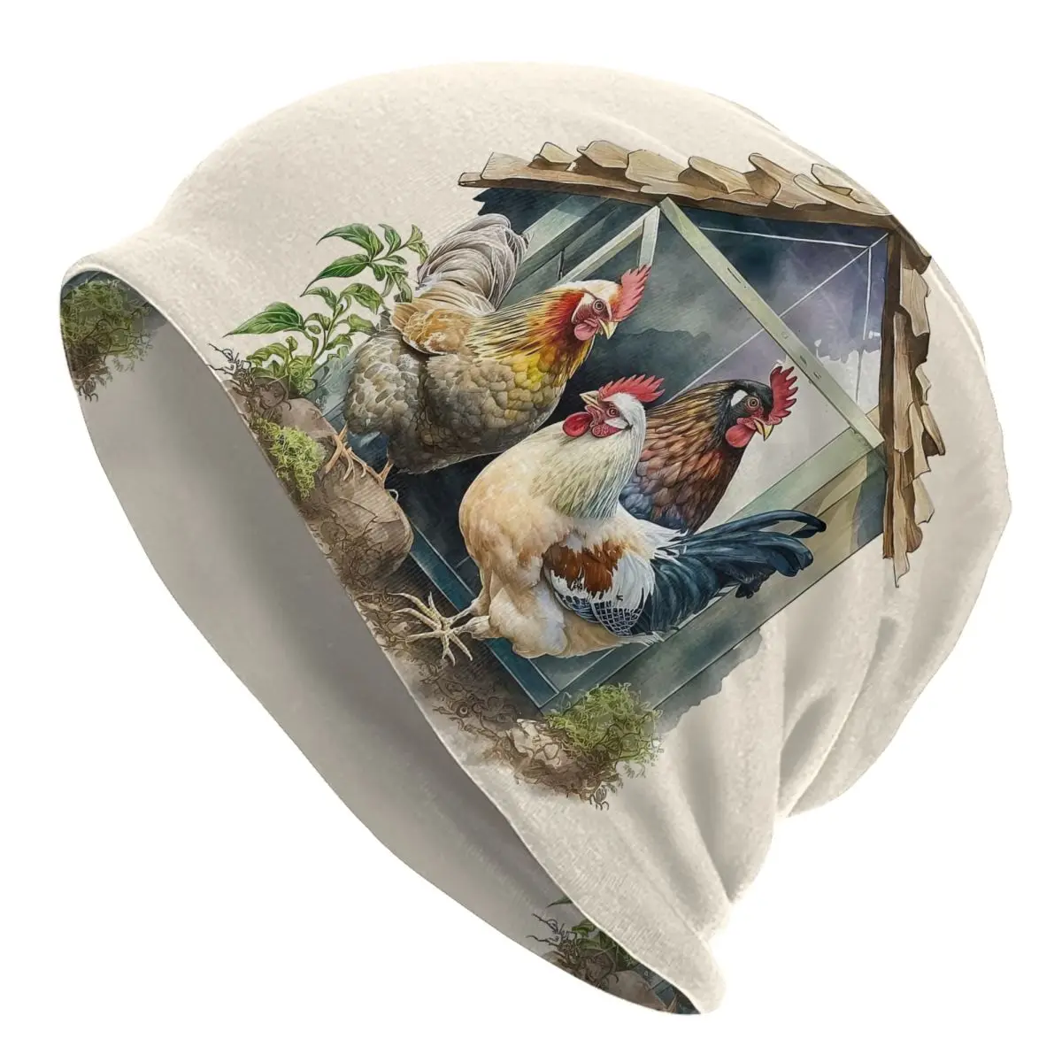 

Battle Chicken Original Hip Hop Men Hat Spring Hats Womans Cap Y2k vintage Skullies Beanies Caps