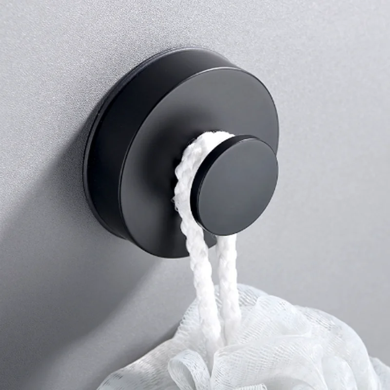 

Black/white Vacuum Suction Cup Hooks Punch Free Bath Sucker Hook Wall Hook Hanger Glass Kitchen Bathroom Hooks for Towel Handbag