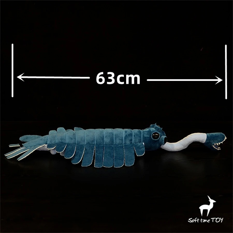 Opabinia Regalis High Fidelity Anime Cute Plushie Sea Scorpion Plush Toys Lifelike Animals Simulation Stuffed Doll Kawai Toy Kid 2