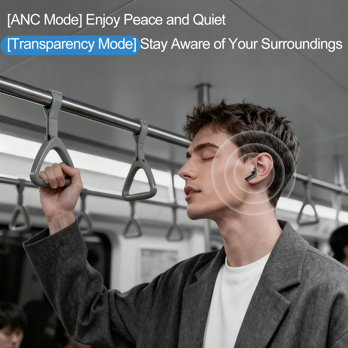 Wireless Bluetooth Headphones with Real Time Translation