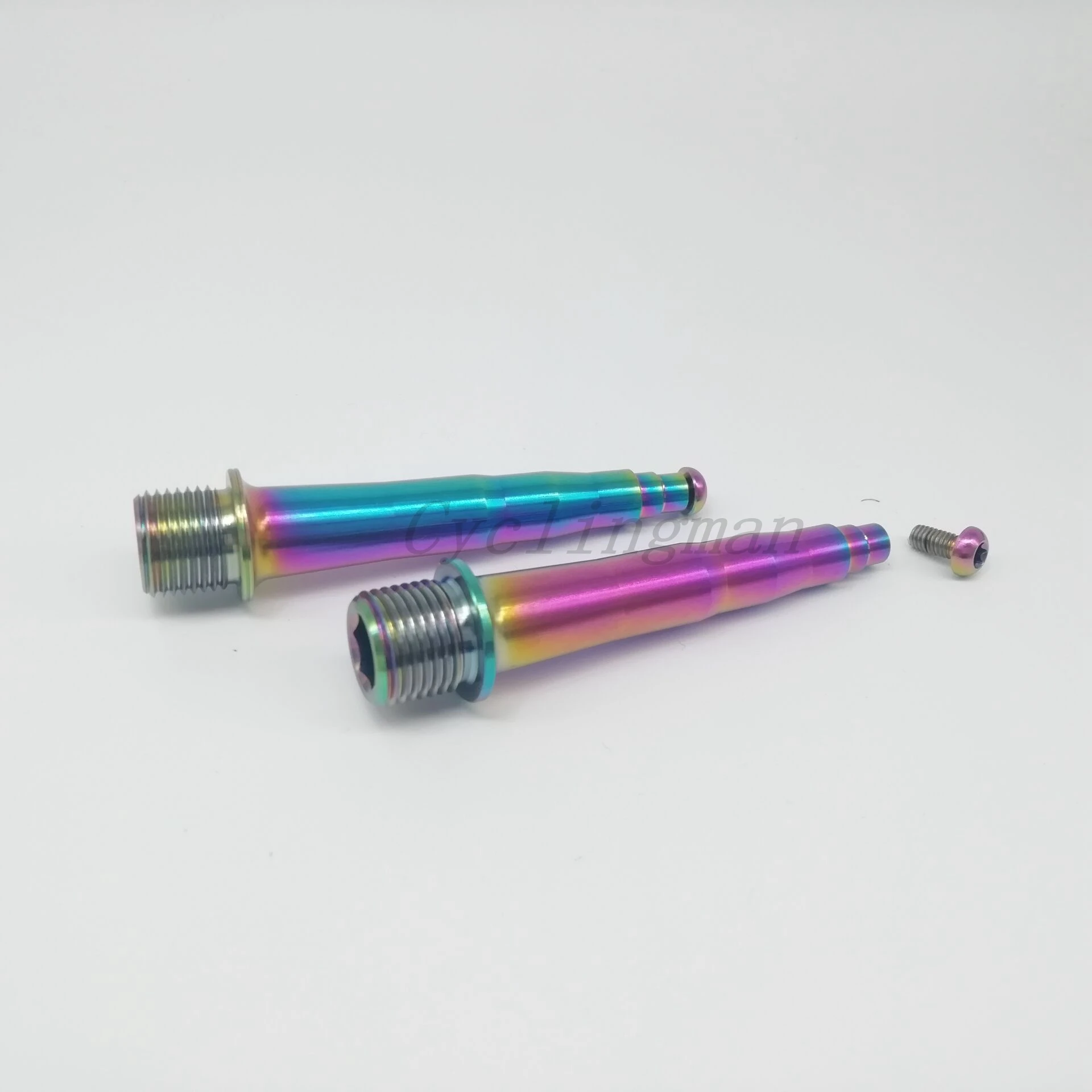 Titanium Pedal Spindle Axle Titanium Bolts Fit for SpeedPlay Zero X1 X2 & Light Action Standard 78.5cm