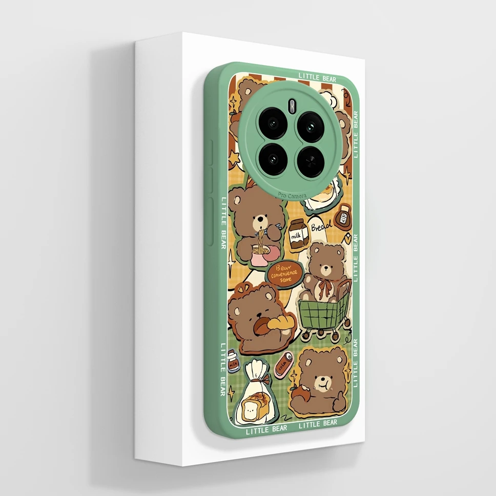 Lovely Pattern Camera Protection Phone Case - Stylish Back Cover