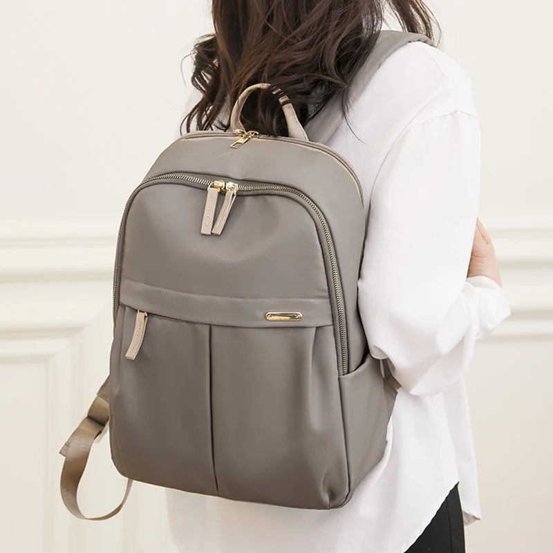 Women Laptop Backpack School Bag Anti-theft Daypack Fits For 14