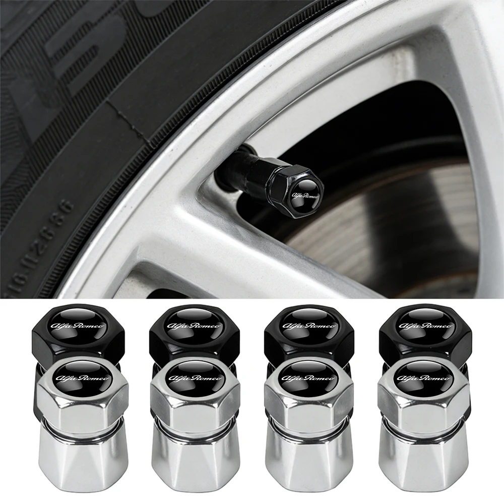 Universal Vehicle Tire Valve Dust Cover Caps - Auto, Truck, Motorcycle, and Bike Wheels