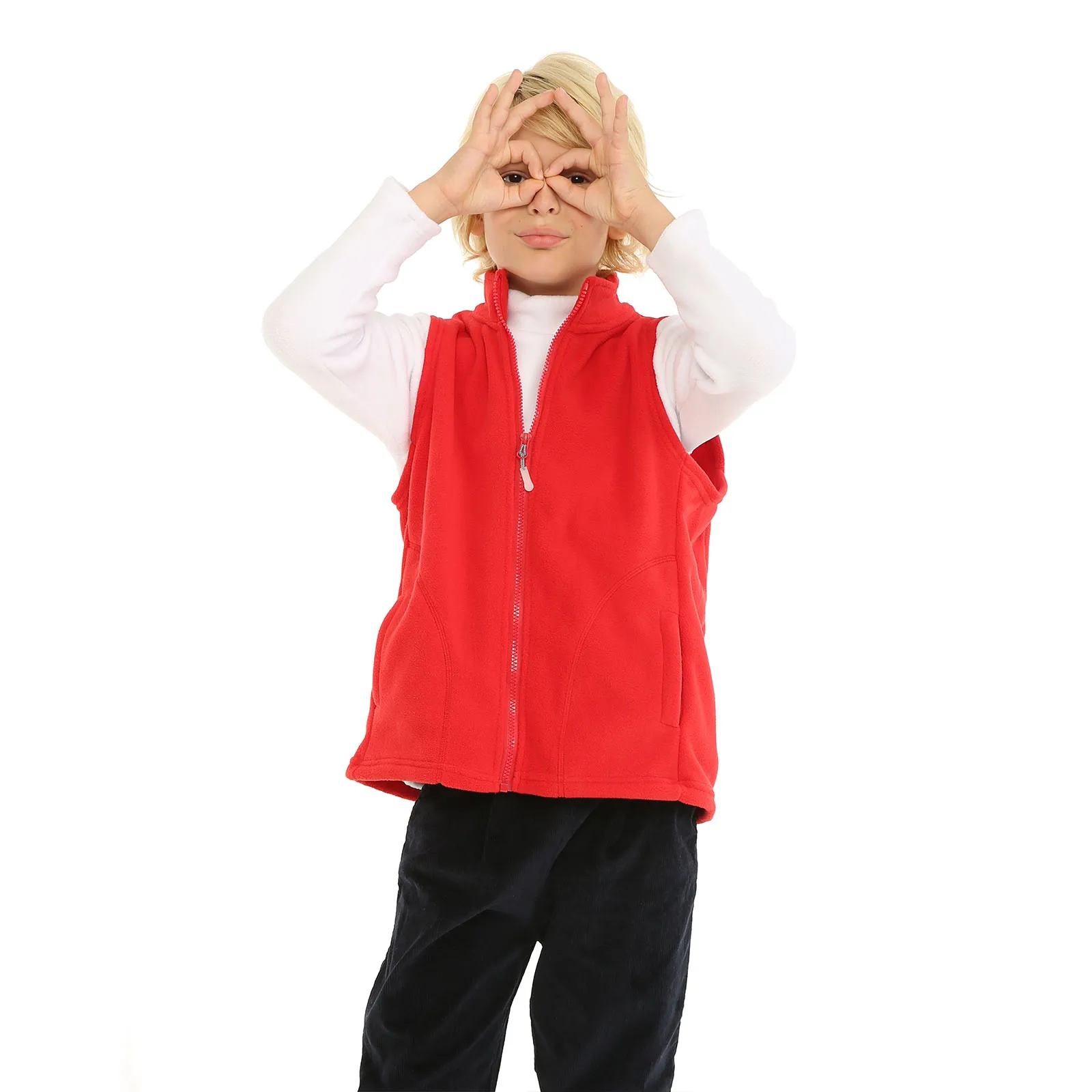 Kids Fleece Vest Autumn Winter