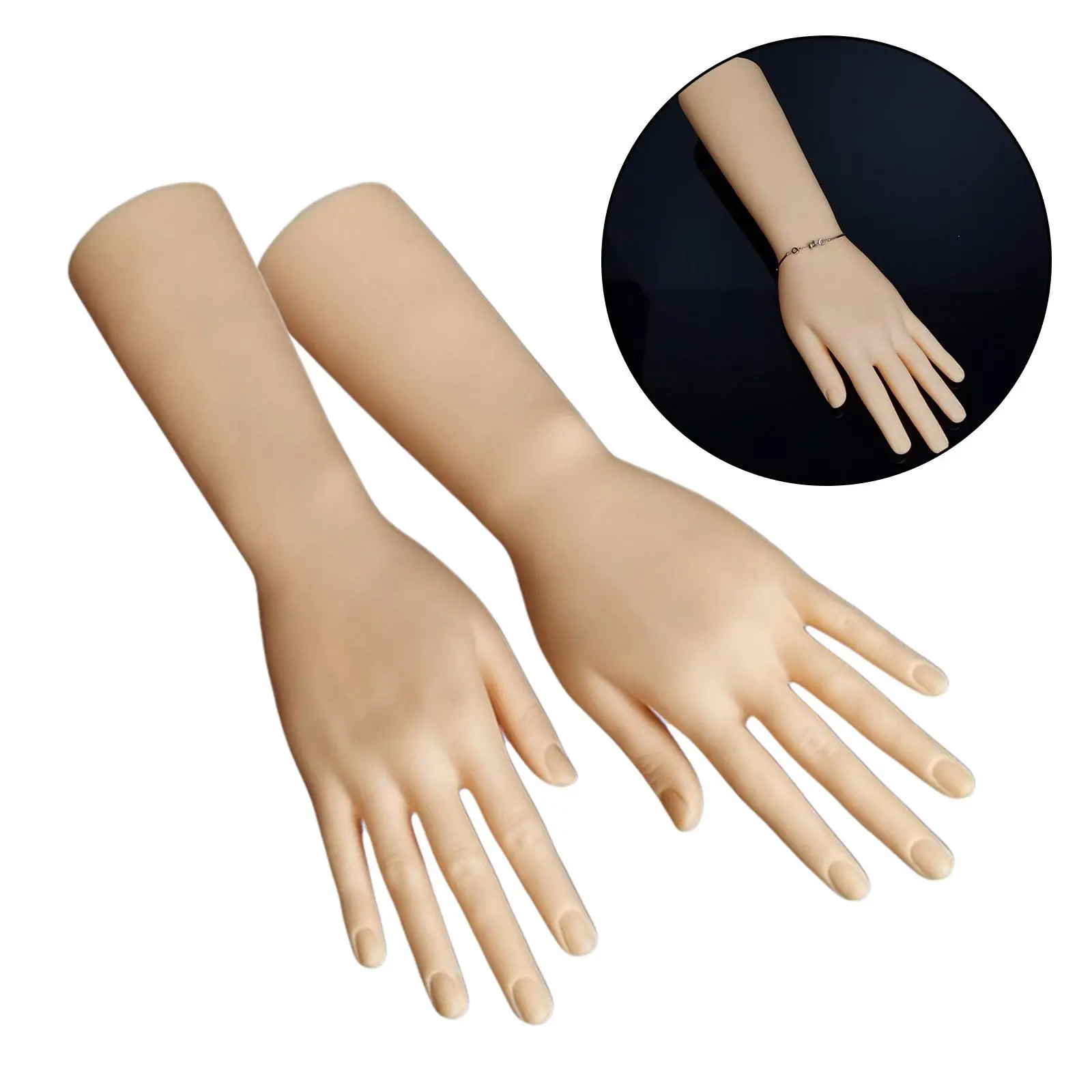 Durable Female Mannequin Hand PVC Jewelry Display Holders Stand for Bracelet Durable Female Mannequin Hand PVC Jewelry Display Holders Stand for Bracelet