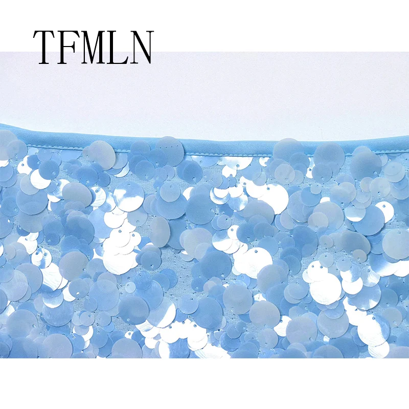 Women New Sexy Sequined Mini Skirt Elegant Hugging Slim Sparkling Party Style Skirt Female Waist Short Skirt