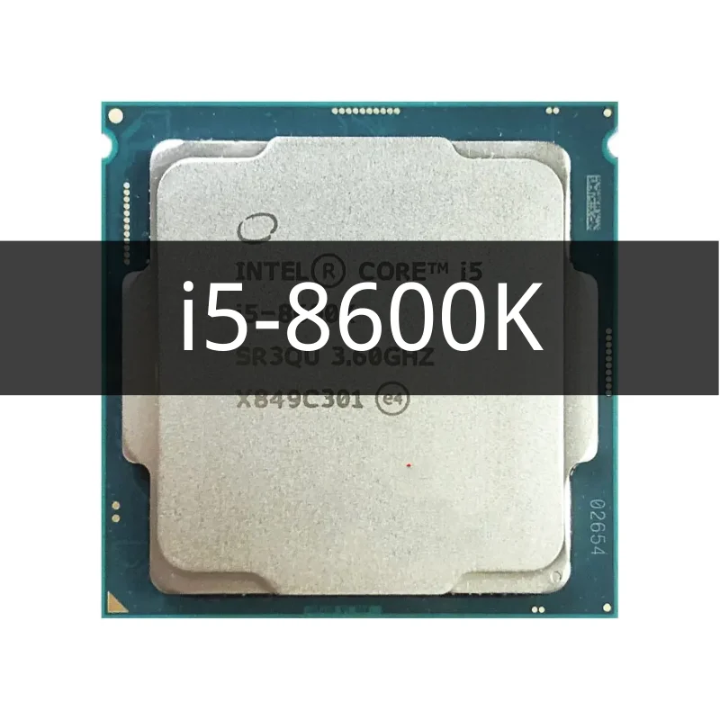 

Процессор Core i5-8600K 3,6 ГГц, шестиядерный, шестипоточный, 9 Мб, 91 Вт, LGA 1151