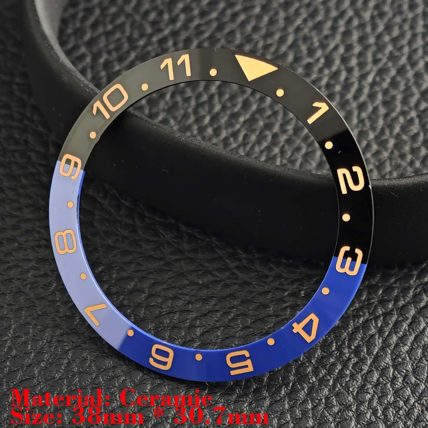 Ceramic Luminous Bezel Insert for Men's Watch - Premium Replacement Accessory