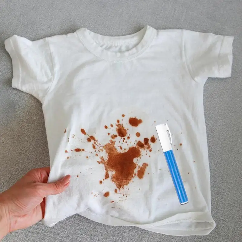 Clothes Instant Stain Remover Pen Grease Detergent Emergency Decontamination Cleaning Bleach Stick Rescue Clothes from Blood