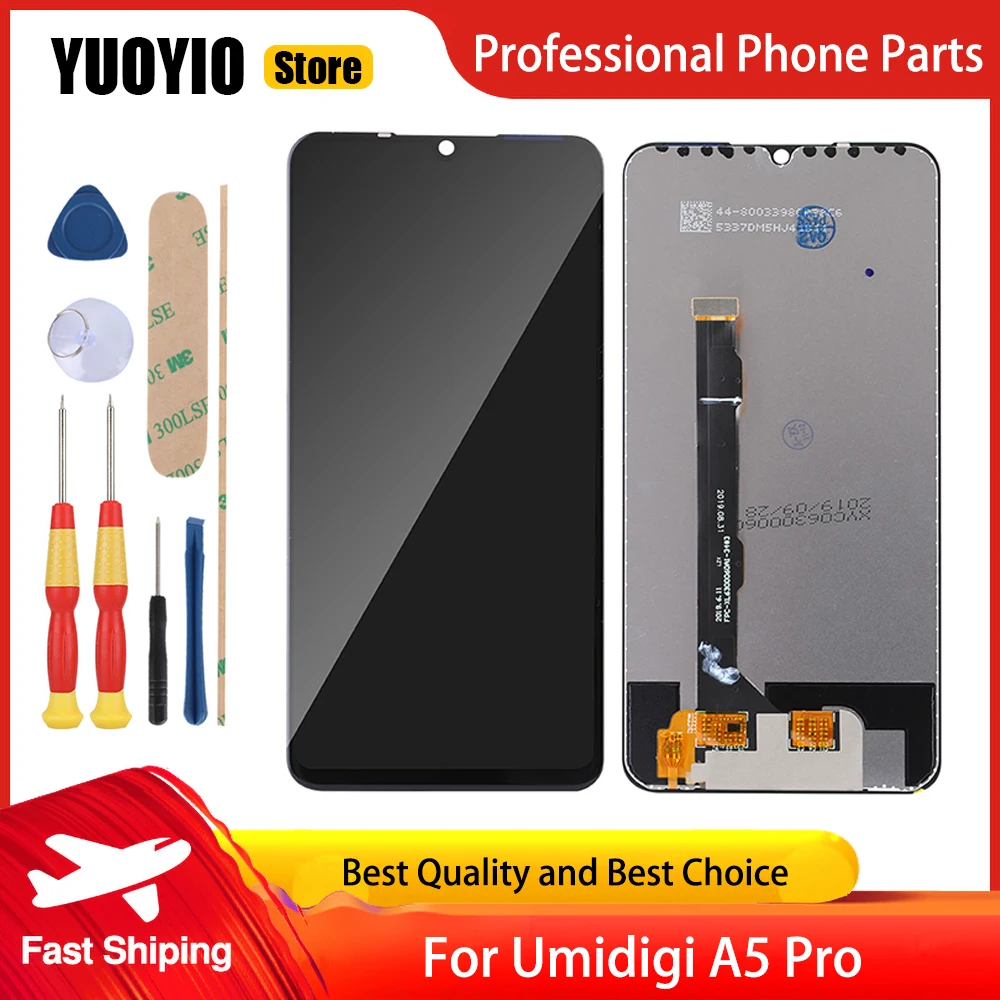 Оригинальный телефон с дисплеем и рамкой для Umi Umidigi A5 Pro запасные части |
