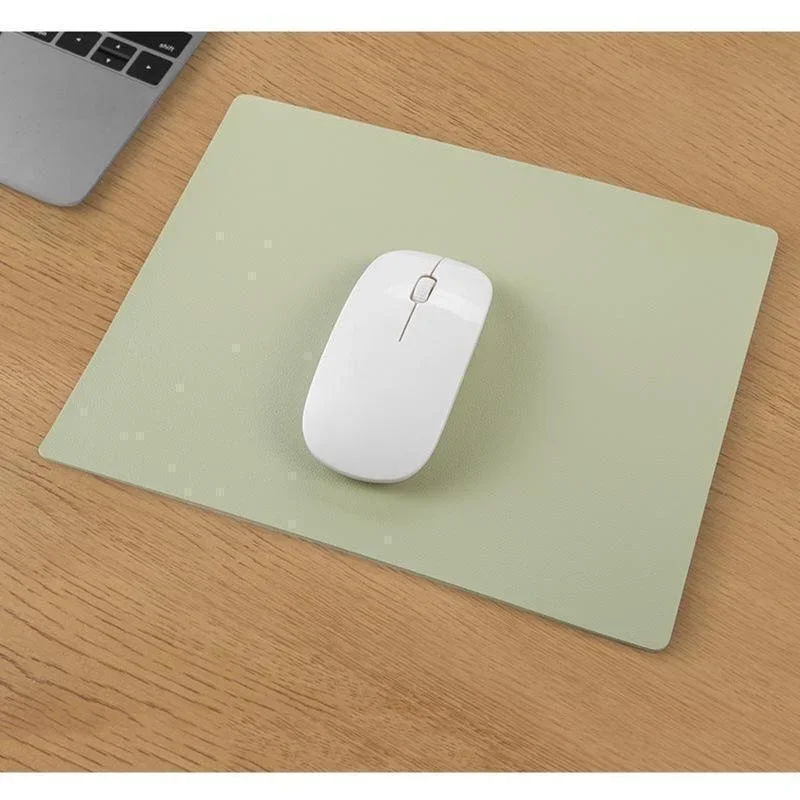 1Pc Mouse Pad Game Mice Mouse Pad Pu Leather Mat Mousepad For Office Computer Laptop Home Work
