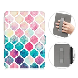 Kindle Paperwhite Case with Screen Protector and Hand Strap - Auto Wake/Sleep Function - Paperwhite 11 Gen (Colorful)