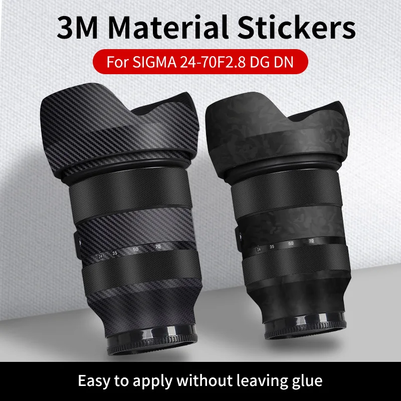 

For Sigma Camera Lens Stickers 24-70mm F2.8 DG DN Lens Skin ornament 3M material protective film