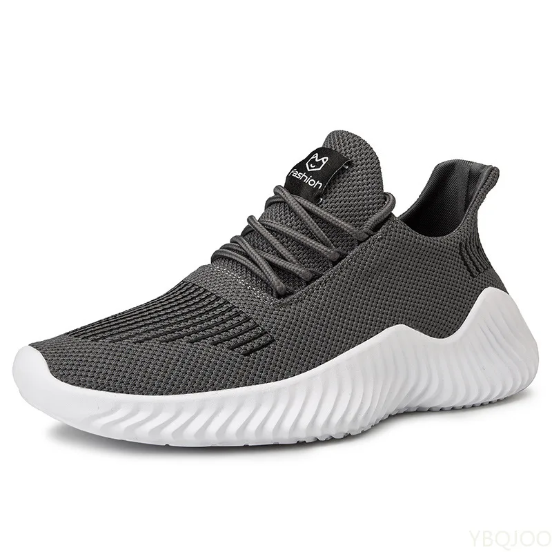 2022 Men Lightweight Breathable Casual Shoes White Fashion Sneaker ...