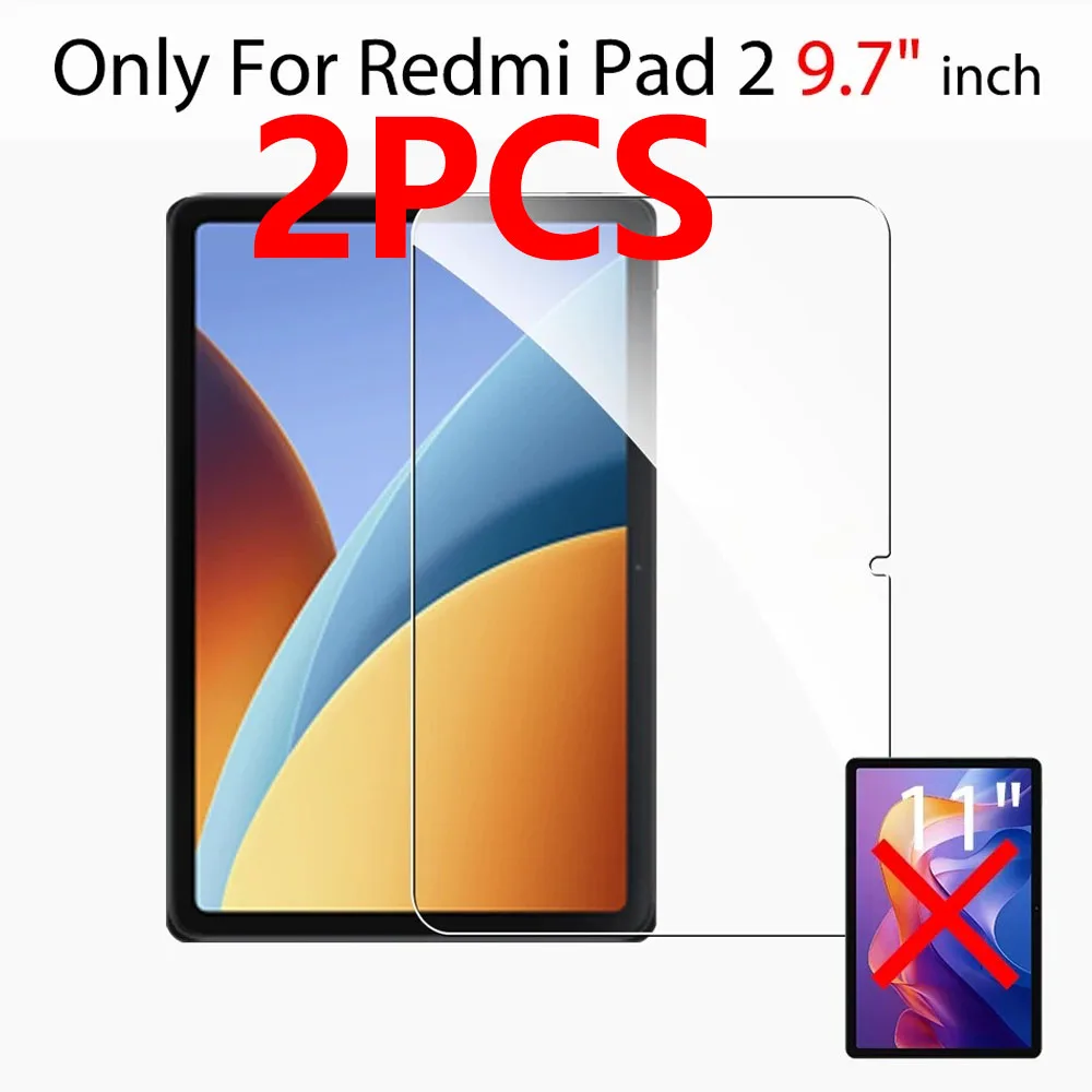 Premium Tempered Glass Screen Protector Duo - 9H Scratch Proof Protective Film