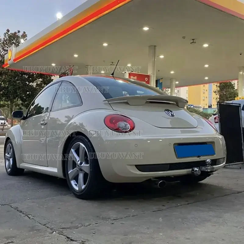 For VW Beetle Spoiler High Quality Carbon Fiber FRP Material Car Rear Wing Spoiler For Volkswagen Beetle Spoiler 1998-2010