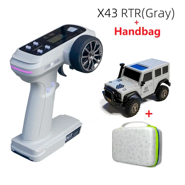 LDARC X43 1:43 Crawler RC Car Simulation Full Time 4WD Climbing