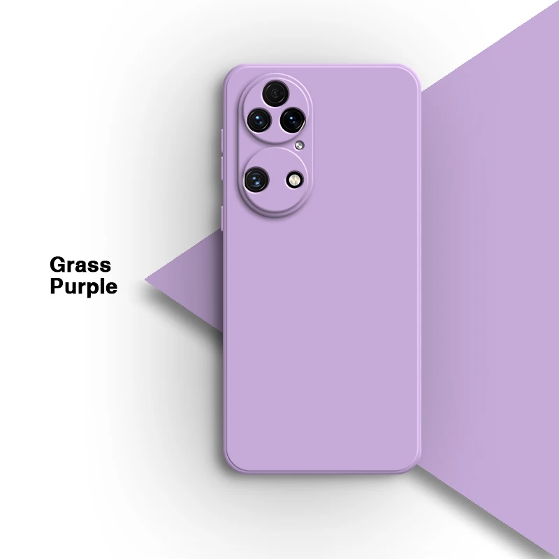 Shockproof Premium Liquid Silicone Gel Phone Case - High-Quality Soft Back Cover