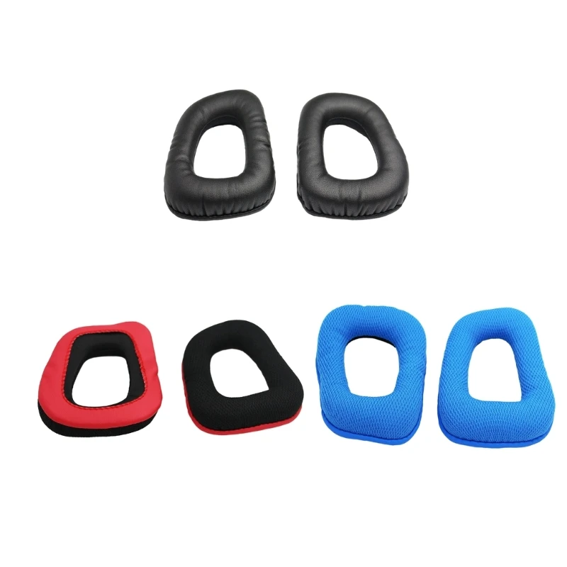 

Replacement Earpad Ear Pads Cushions for Logitech G432 G332 G930 Headphones Memory Foam Repair Parts Cover Case