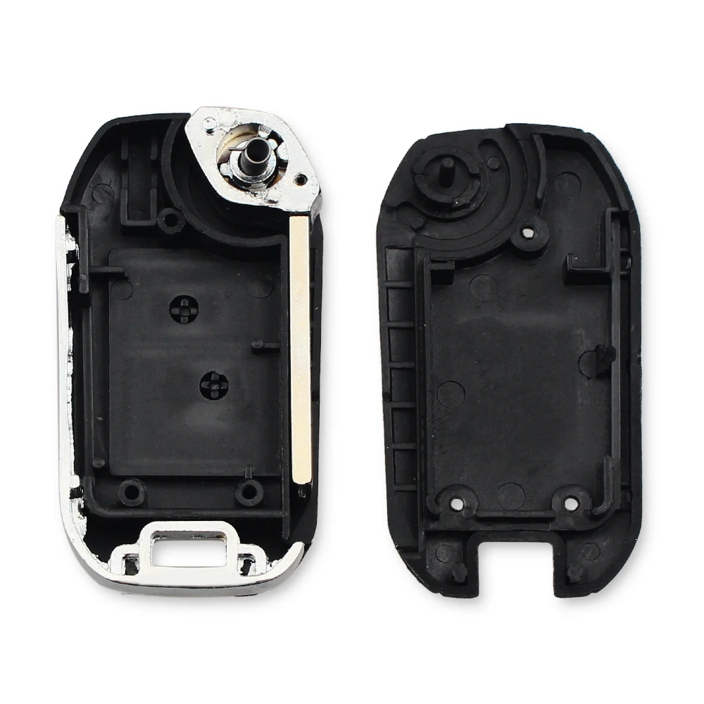 2 Button Modified Flip Remote Car Key Shell For Citroen Peugeot