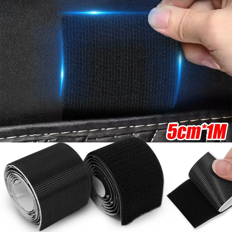 

5x100cm Car Mat Fixing Sticker Multifunctional Tape Car Center Console Shading Pad Fasteners Cushion Trunk Mat Fixed Accessories