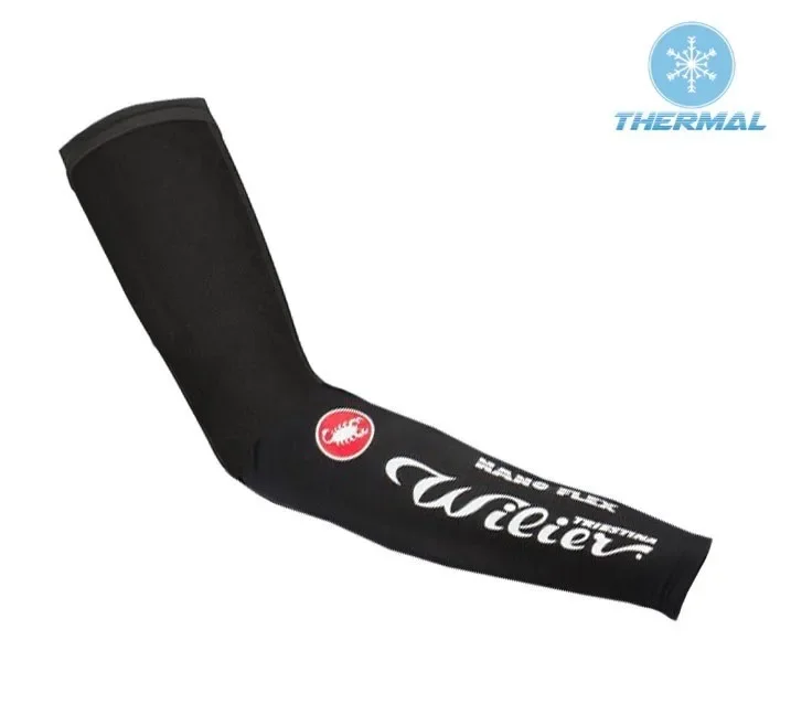 Winter Fleece Thermal 2020 Pro Team Ciclismo Armwarmer Protezione Uv Solare Ciclismo Arm Warmers One Pair Size S-3Xl