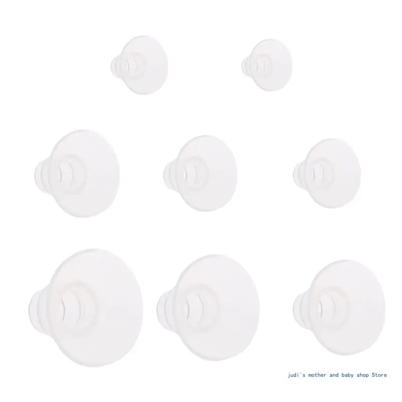 67JC Breast Silicone Flange Inserts Feeding Accessories & Part Electric Breastpump Flange Insert Seamless Connector