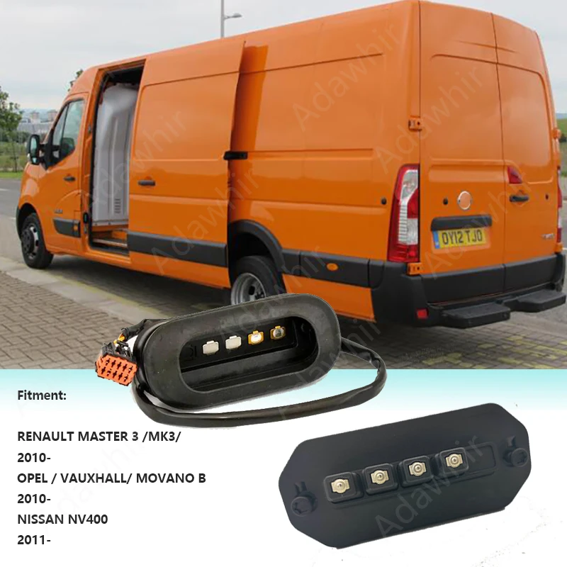 

Скользящие фотообои для Renault Master 3 Vauxhall/Opel Movano NISSAN NV400 2010-2023 252160004R 252160003R