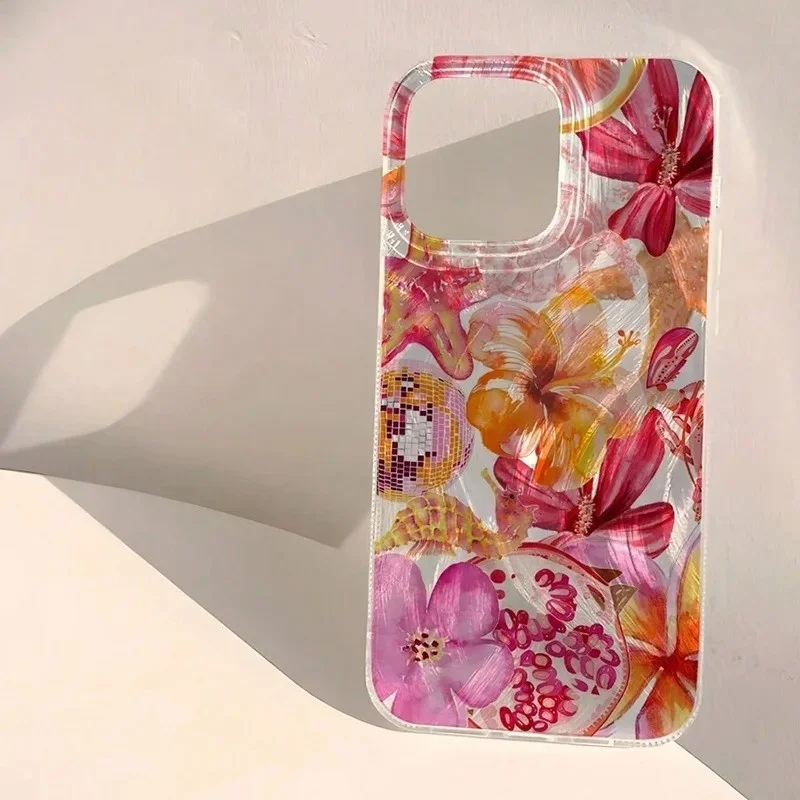 Clear Jellyfish Marine Life Phone Case