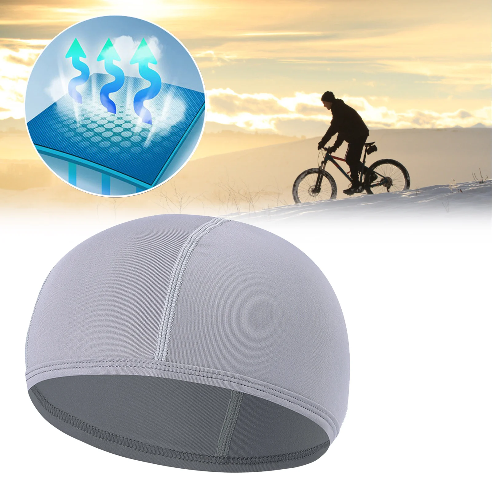 Helmet Liner Skull Cap Sports Cycling Caps Hat Liners For Under Helmets