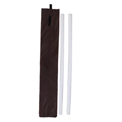 Twin Door Draft Guard Stopper - Energy - Saving Protector & Home Decor (Brown)