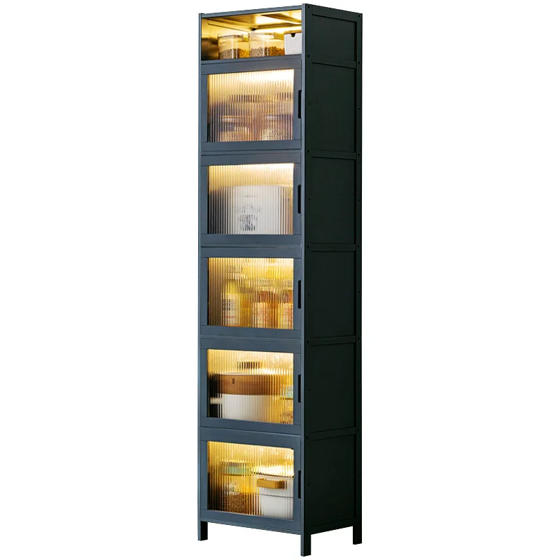 Vitrina Organizadores Closet Organizer Vitrine Kitchen Cabinets Storage Sideboard Shelf Librero Organizador Muebles De Cocina
