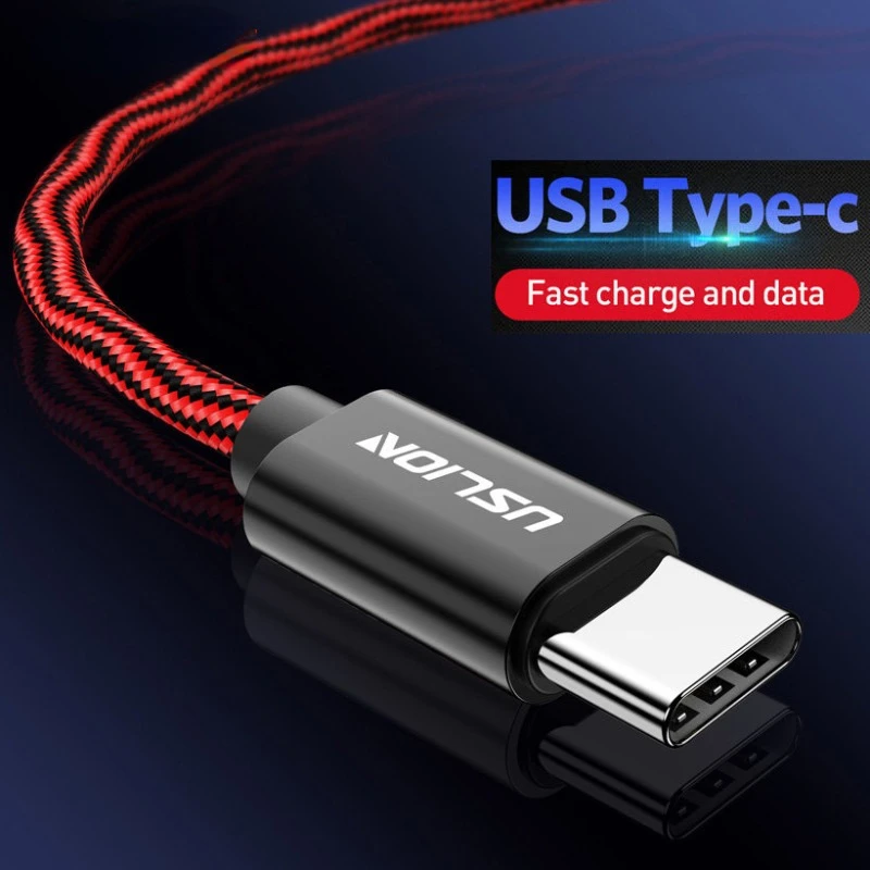 

USB C Fast Charging Data Cable for Huawei Mate 20 Pro Type-C Cord USB Type C Cable for Samsung S22 Note9 Xiaomi Mi 8 F1