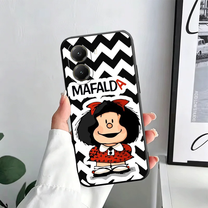 Mafalda Cartoon Cute Soft Phone Case