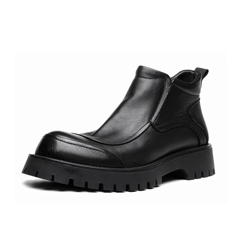 British Genuine Leather Chelsea Boots