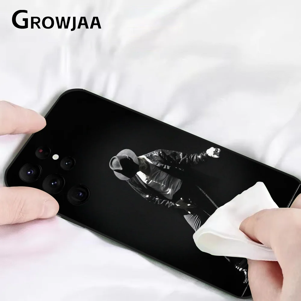 Michael Jackson Music Themed Protective Silicone Phone Case