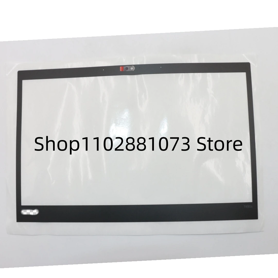 

New and Original LCD Bezel Cover Sticker for Lenovo ThinkPad T490s IR hole SLIM Laptop 02HM518