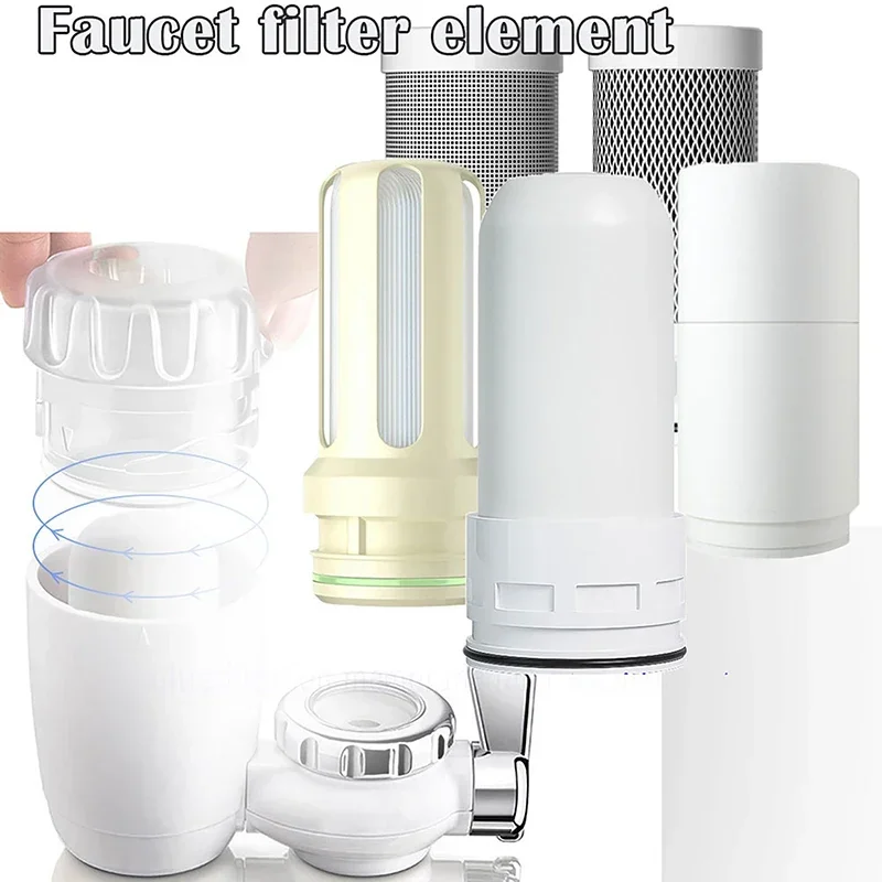 Water Filter Kitchen Faucet Tap Water Purifier Activated Carbon Tap Cleaned Replaced Chlorination Reducing Filter water purifier filter