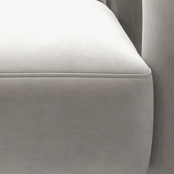 SEYNAR Mid-Century Modern Velvet Upholstered Accent Chair for Living Room 6