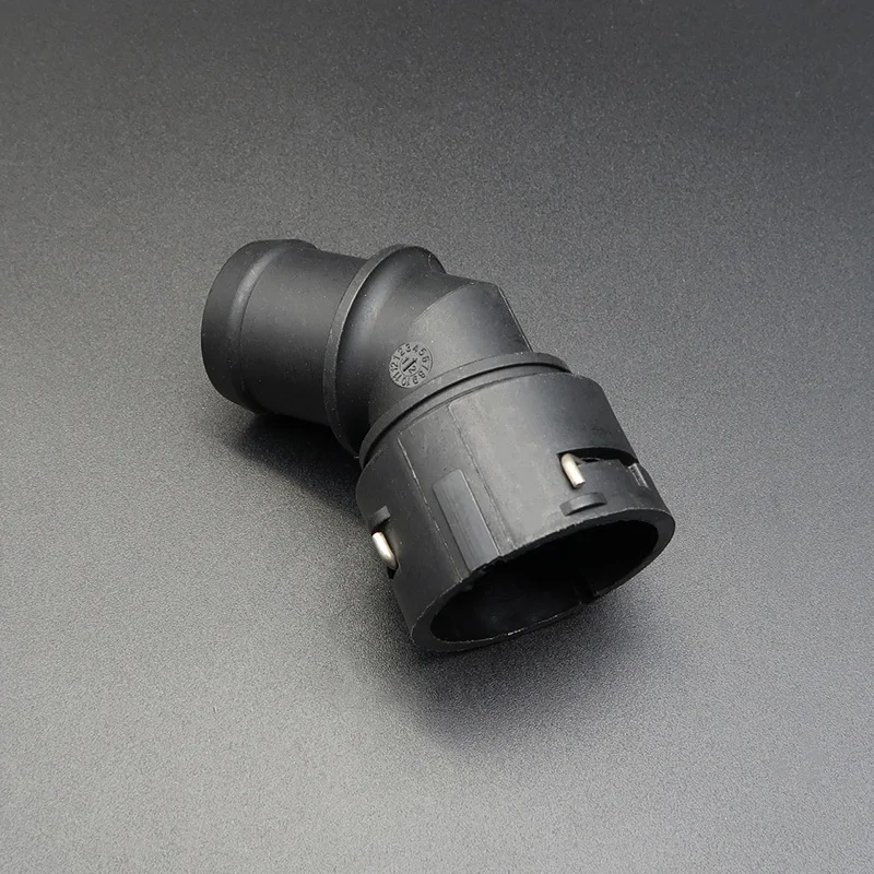 1J0121619 FOR Audi Volkswagen Upper Radiator Cooling Hose Connector Black High Quality Durable Strong Automotive Accessories