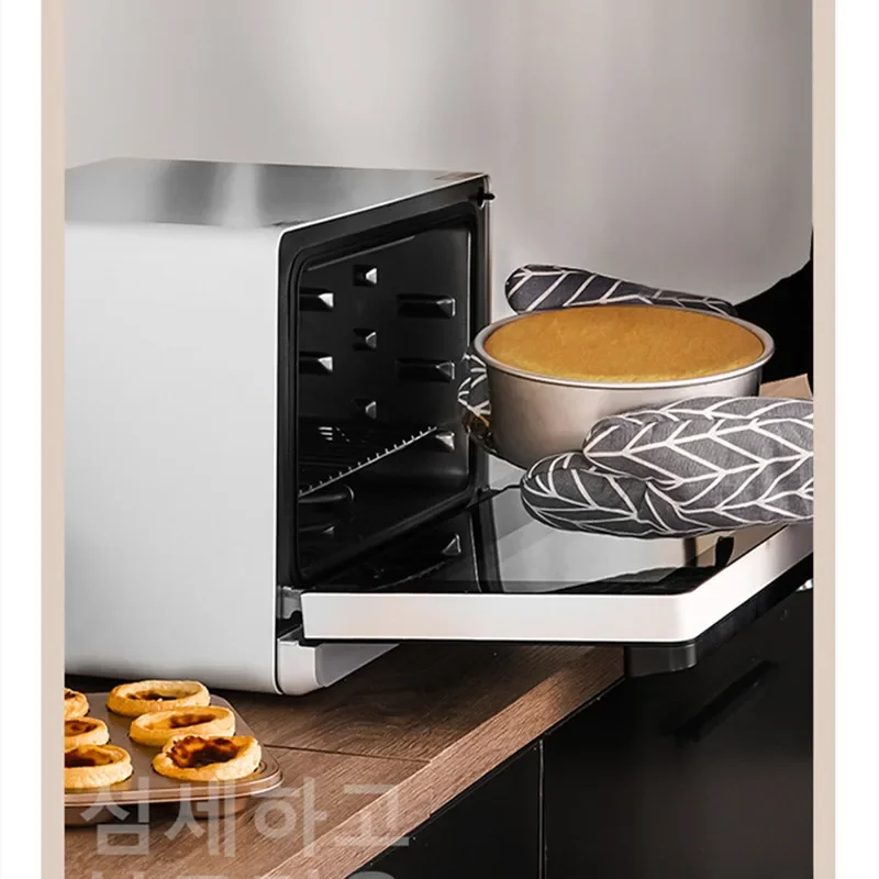 Daewoo Tabletop Oven Electric Steam Oven Small 26L Home Steam Grill Fry 3 In 1 Multi-fuctional Electric Kitchen Appliances