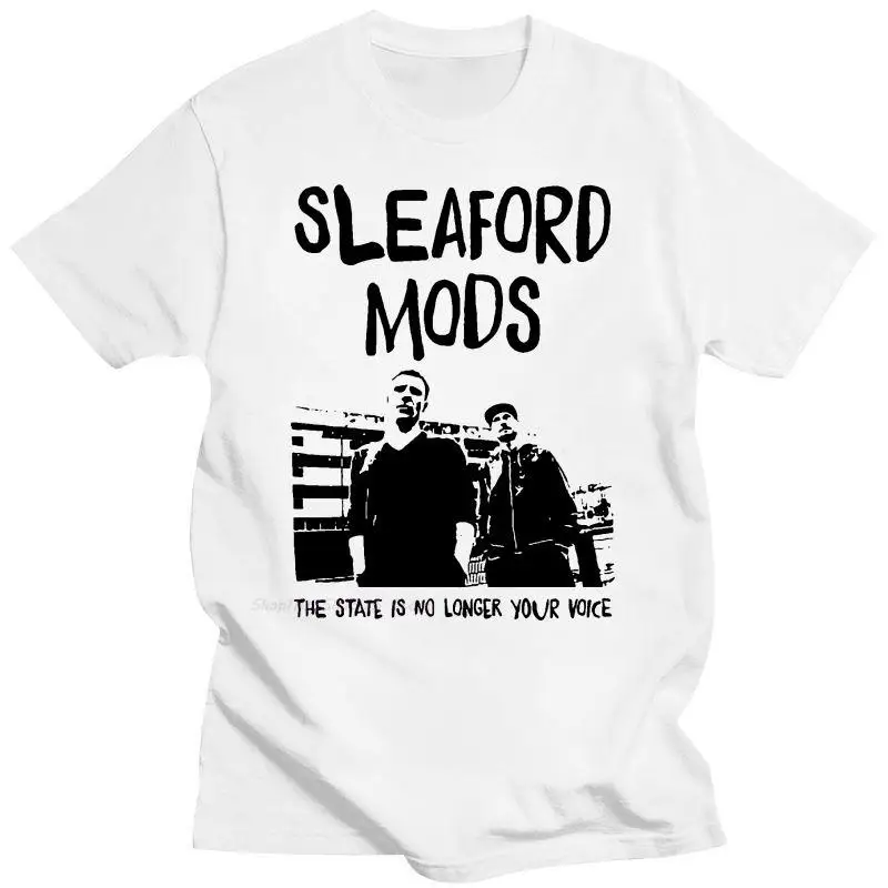 2022 New Sleaford Mods T Shirt Punk Music Political Mark E Smith L'Autunno