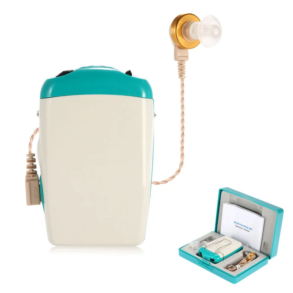 Hearing Aid 1 Portable Adjustable Box-type Hearing Aid For Seniors With Noise Reduction Adjustment Function