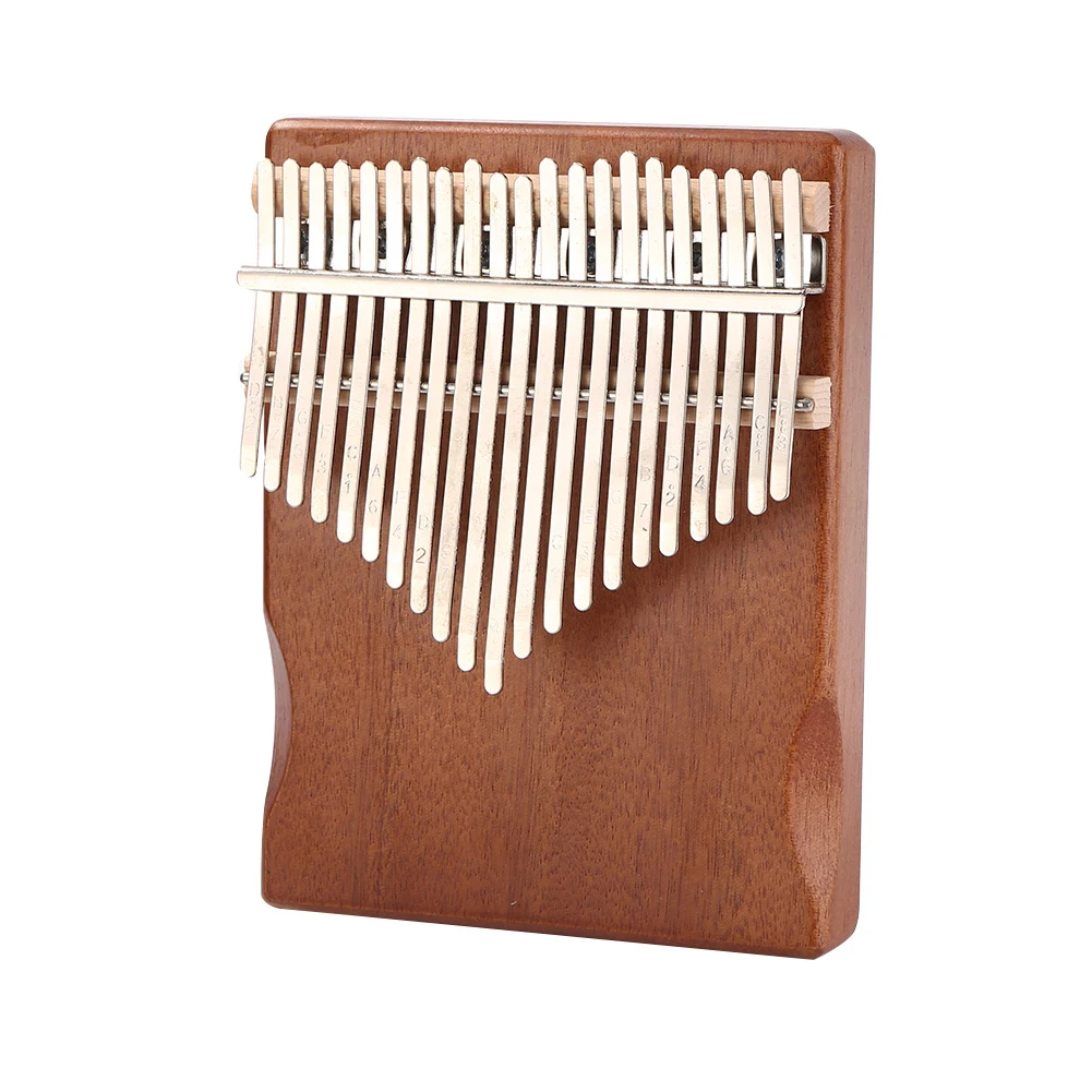 Steel Key+Wood Bridge 21 Key Kalimba +Steel Tuning Hammer Musical Instrument Part for Music Lovers Playing Accessories