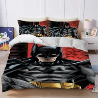 סט כיסוי ראש קומיקס Gotham City B-BatmanS עשוי מכותנה רכה, 3 חלקים, נוח לקיץ, מתאים לסטודנטים בבית 5